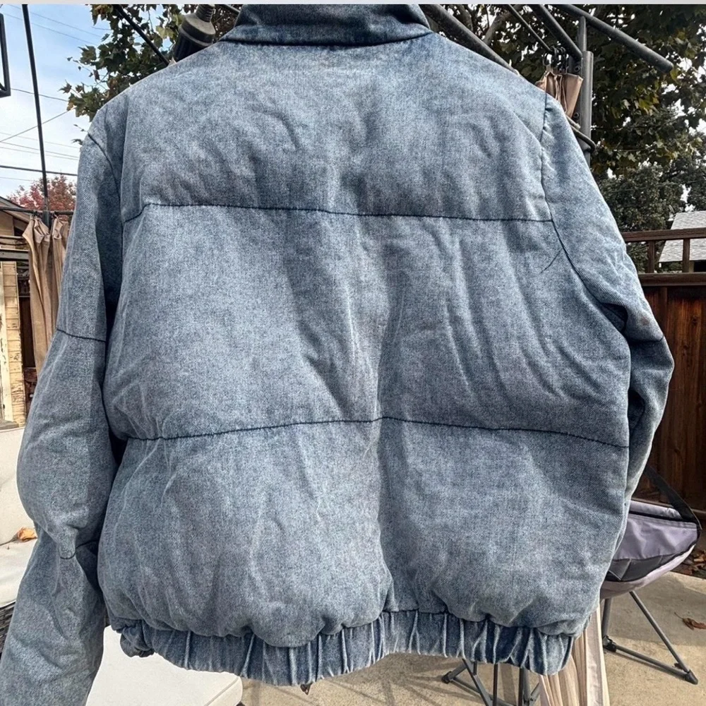 Angel Kiss Denim-Style Jacket - Picture 3 of 4